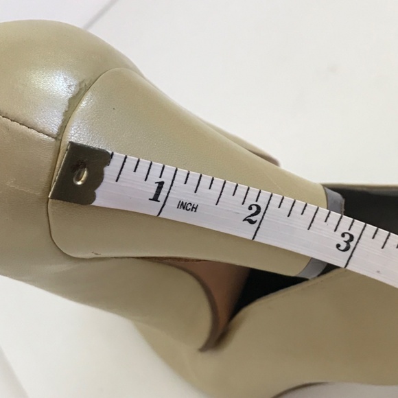 PHYLLIS POLAND Vintage Leather Heels Gold Pumps Gigi Women’s Size 8.5 - Picture 16 of 16